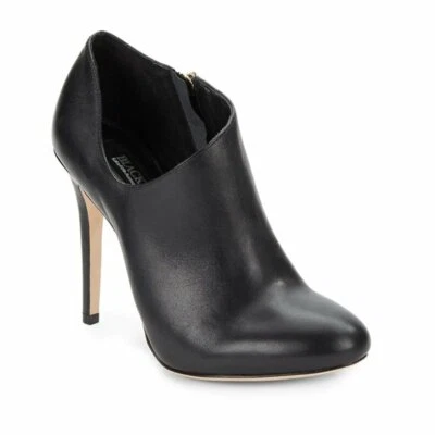 Saks Fifth Avenue Brinda Cutout Leather Ankle boot - Image 1 of 4