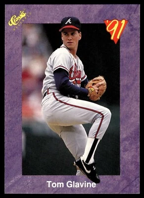 1991 经典紫色 - Tom Glavine #17 勇士 — 第 1/2 张图片