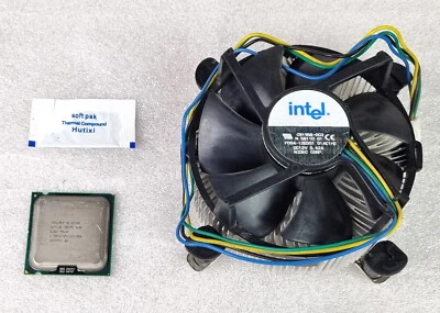 Processore CPU Intel Core 2 Quad Q9300 2,50GHz/6M/1333 Socket 775 Dissipatore - Immagine 1 di 4