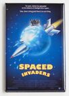 Spaced Invaders FRIDGE MAGNET movie poster