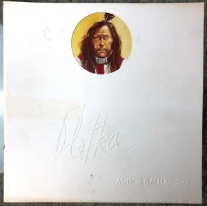 PAUL PLETKA Ashton Gallery 1975 EXHIBITION CATALOG Scottsdale AZ Native American - Picture 1 of 10