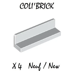 lego 30413 - 4x Panneau / Panel 1x4x1 - Blanc / White - NEUF - Imagen 1 de 1