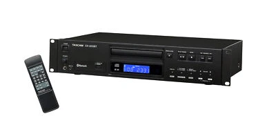 Tascam CD200BT 机架安装 CD 播放器 带集成蓝牙接收器 — 第 1/3 张图片