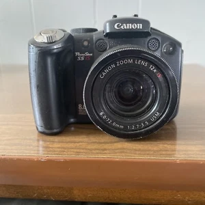 Canon PowerShot S5 IS 8.0MP Digital Point-And-Shoot Camera For Parts Untested - Picture 1 of 8