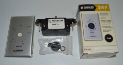 Paragon SWP 2-часовой ручной контроль времени 120 В 20 А / 277 В 10 А переменного тока. НОВЫЙ - Изображение 1 из 4