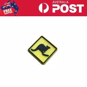 Australian Kangaroo Sign For Crocs & Jibbitz Shoe Charm - Picture 1 of 2