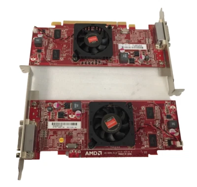 Lote de 2 tarjetas gráficas AMD Radeon HD 8350 1GB DDR3 DMS-59 High Pro HP 716523-001 Foto 1 de 4