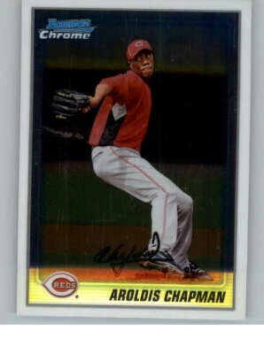 2010 Bowman Chrome Prospects #BCP199A Aroldis Chapman (ref 137232) - Image 1 of 2
