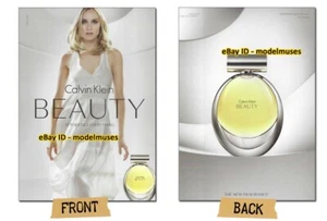 CALVIN KLEIN Düfte 2 Seiten DRUCK AD Herbst 2010 DIANE KRÜGER - Bild 1 von 2