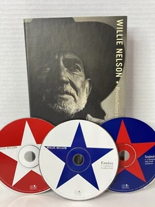WILLIE NELSON Revolution Of The Times The Journey 3 CD Box Set 1975-93 FREE SHIP - Picture 1 of 11