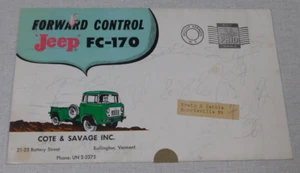 1957 Jeep FC-170 advertising brochure - Picture 1 of 3