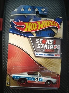Hemi Barracuda 2020 Hot Wheels & Stripes serie 68 4/10 nuevo - Imagen 1 de 2