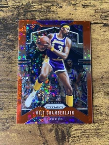 2019-20 Panini Prizm Fast Break Red Prizm /125 Wilt Chamberlain #18 HOF Lakers - Picture 1 of 2