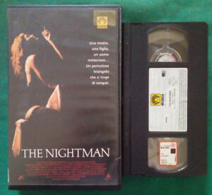 Vhs The Nightman Film Ita Drammatico Jenny Robertson Ex Nolo Videocassetta(V108)