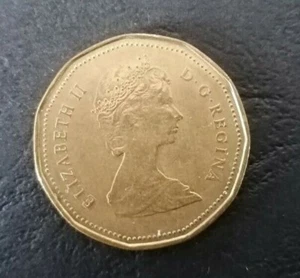 CANADA 1987 MONETA, 1 DOLLARO, XF - Foto 1 di 2
