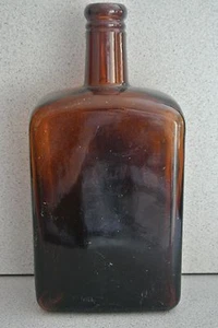 Antique Amber Bottle - E B & Co LD 1748 (Edgar Breffit) - Imagen 1 de 6