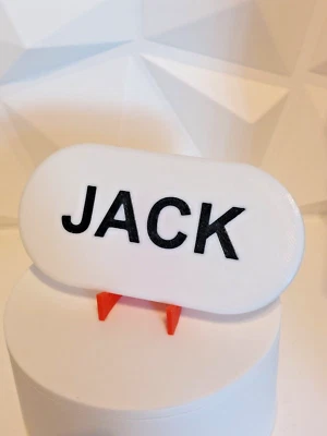 Little Tikes Acogedor COUPE COCHE DELANTERO Placa Número Impreso 3D PLÁSTICO Personalizado Foto 1 de 4