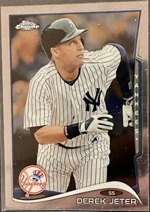 2014 Topps Chrome "Derek Jeter" - Picture 1 of 2