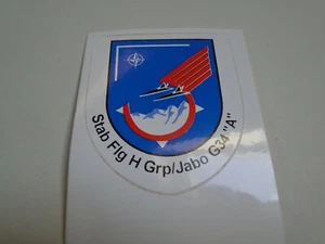 Aufkleber Jagdbombergeschwader 34 Stab Flg H Grp ca 6,5 x 8cm - Bild 1 von 1