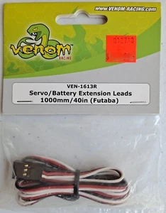 Venom Racing Futaba Servo/Battery Extension Lead 1000 mm/40 in VEN-1613R - Picture 1 of 1