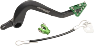 MOOSE RACING/Hammerhead Brake Pedal w/Green Tip 2001-2020 KX85/KX100 1610-0547 - Bild 1 von 1