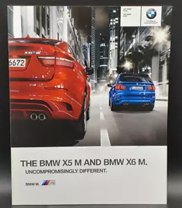 2011 BMW X5 X6 M M-Series 44-page Original Dealer Sales Brochure NEW - Picture 1 of 12