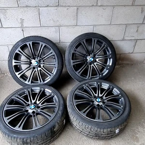 Set Cerchi in Lega BMW Style 220M 19" E92 E90 E93 E46 M3 Ricondizionati Originali - Foto 1 di 24