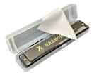 Professional 24 Hole Harmonica with Plastic Case & Cleaning Cloth - Key of C