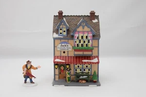 Department 56 10th Anniversary Jack's Umbrella Shop Snow Village New in Box - Picture 1 of 13