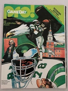 Programa de fútbol americano de la NFL 1981 Washington Redskins vs Philadelphia Eagles ¡raro antiguo! - Imagen 1 de 1