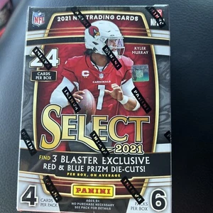 2021 Panini Select NFL Football Blaster Box Red & Blue Die Cut In Hand Sealed - Picture 1 of 1