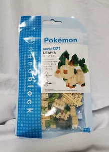 Pokemon Nano-block Pocket Monsters Leafeon NBPM_071 Kawada blocks New From JAPAN - Picture 1 of 2