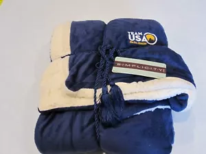 Coperta blu Team USA Rio de Janeiro - Nuova ~ 9218 - Foto 1 di 4