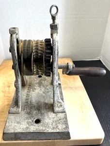 Antique TJ Andress & Co Philadelphia Candy Drop Press Roller Machine - Picture 1 of 11
