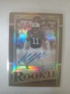 Panini Legacy Micah Parsons RC 2021 caligrafía premium bronce novato automático #/100 - Imagen 1 de 3