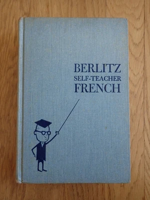 Berlitz Self-Teacher French 1949 Hardcover Edition VG - Image 1 of 4