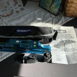 HERRAMIENTAS DE COBALTO PALO DE ALUMINIO NIVEL LÁSER TORPEDO con FUNDA Muy Bonito - Imagen 1 de 6