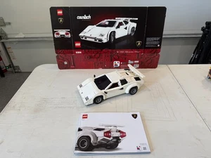 LEGO ICONS LAMBORGHINI COUNTACH 5000 QUATTROVALVOLE 1506 TEILE mit Karton - Bild 1 von 7