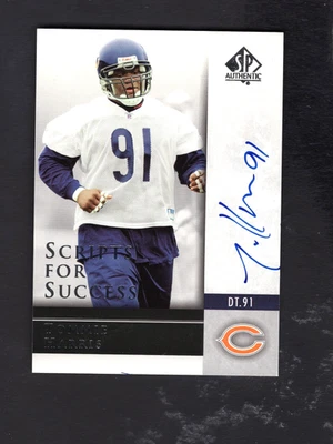 2004 SP Authentic Scripts for Success Autographs #SSTH Tommie Harris AU RC - Image 1 of 2