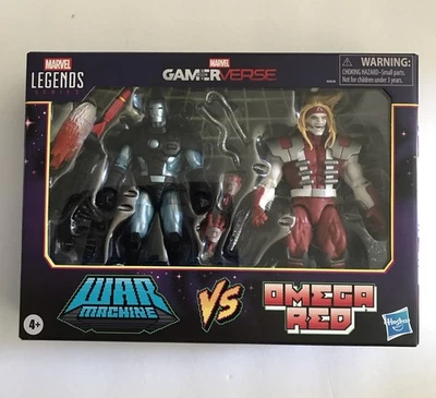 Boneco de ação Marvel Legends Gamerverse War Machine vs OMEGA vermelho 6 polegadas pacote com 2 - Imagem 1 de 4