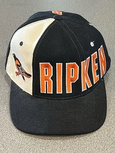 Vintage STARTER Cal Ripken Jr Baltimore Orioles Baseball Cap 100% Wool Snapback - Picture 1 of 15