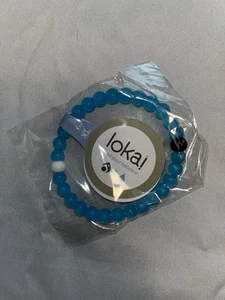 XL Clear Blue Lokai Bracelet Silicone Wristband - Picture 1 of 2
