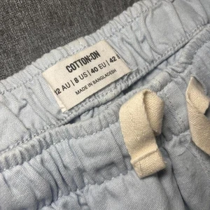 Light blue linen planks Cotton On Size 12 #linen #summer T1-08 - Bild 1 von 5