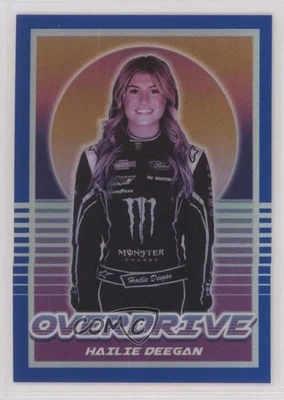 2022 Panini Chronicles Overdrive Blue Prizm /199 Hailie Deegan #17 - Image 1 of 2