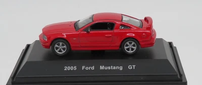 IN Metallo Die Cast Schuco Ho 1/87 Ford MUSTANG Gt Rosso 2005 No. Box - Immagine 1 di 4
