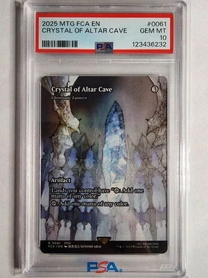 Crystal of Altar Cave - (Showcase) Final Fantasy: Through the Ages PSA 10 - Image 1 of 2