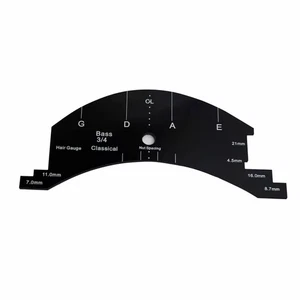 3/4 Double bass Bridge Template,String height Spacing Mold Tool - Picture 1 of 4