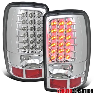 Fit 2000-2006 Chevy Suburban Tahoe GMC Yukon Denali LED Brake Lamps Tail Lights Foto 1 de 4