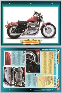 Harley-Davidson XLH Sportster 883 - 1999 - Atlas Motorbike Fact File Card - Picture 1 of 1