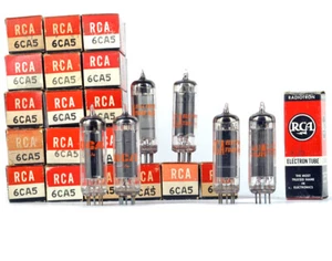 ONE 6CA5 RCA NOS Tube Röhre Lampe TSF Valvola Valvula Valve 진공관 真空管 电子管 - Picture 1 of 1
